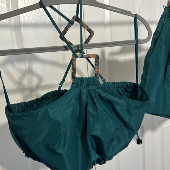 STAUD turquoise and tortoiseshell details. - Picture 3 of 6